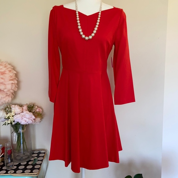 NWT Kate Spade Ponte Fit and Flare dress size 6 - Picture 2 of 5